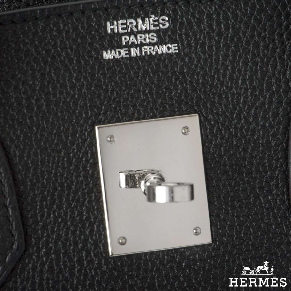 Hermes Birkin 35 cm in black Togo leather PHW